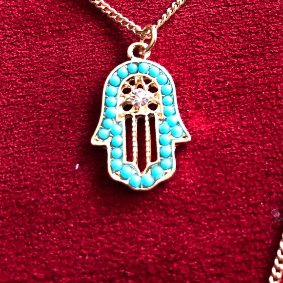 Three layer long necklace. - Picture 2 of 4